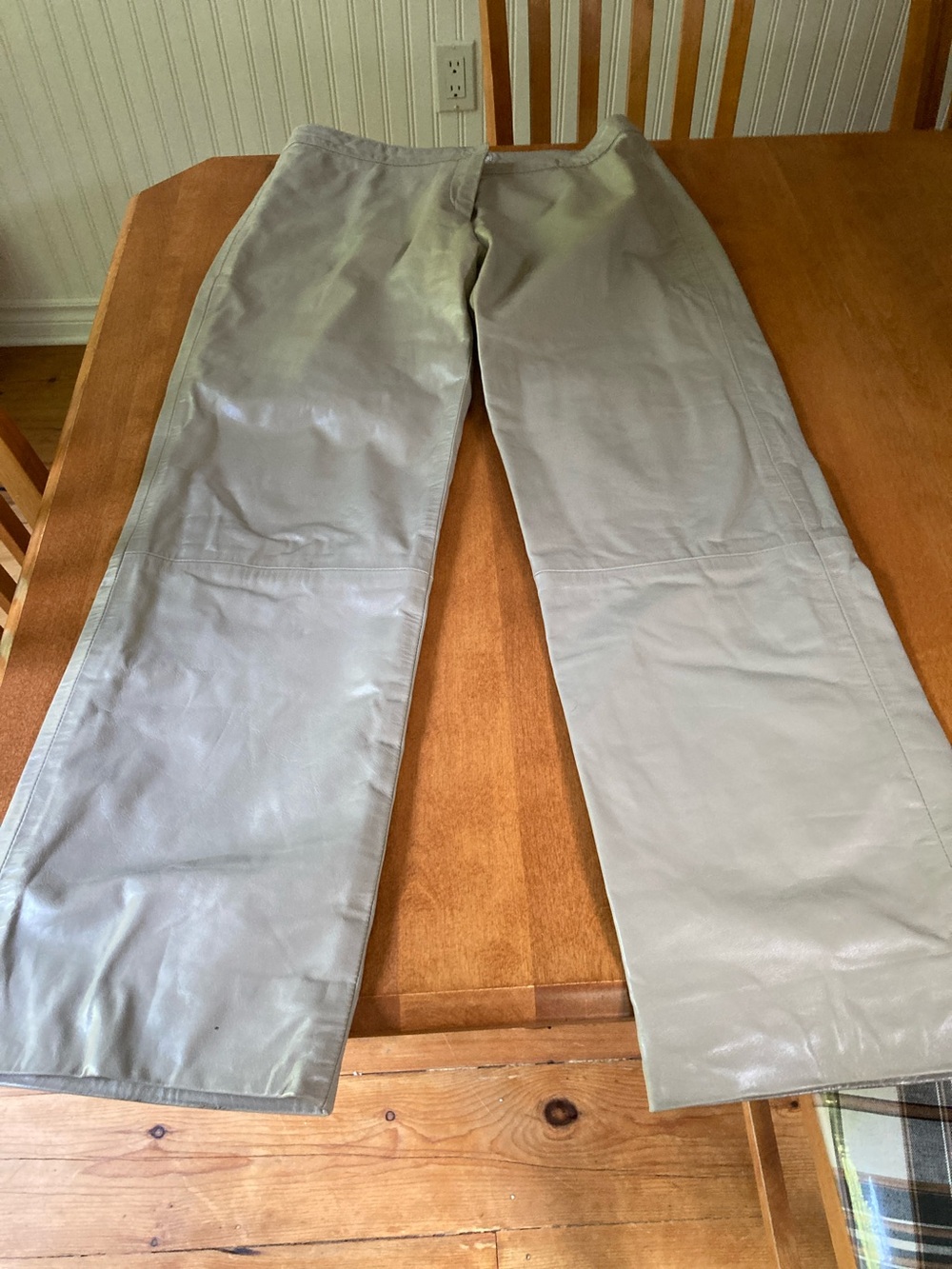 Pantalon en cuir Rugby femme